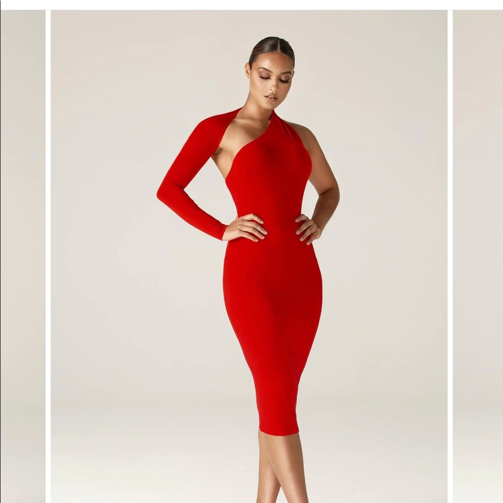 Alieva DASHA MODERN DRESS (RED)